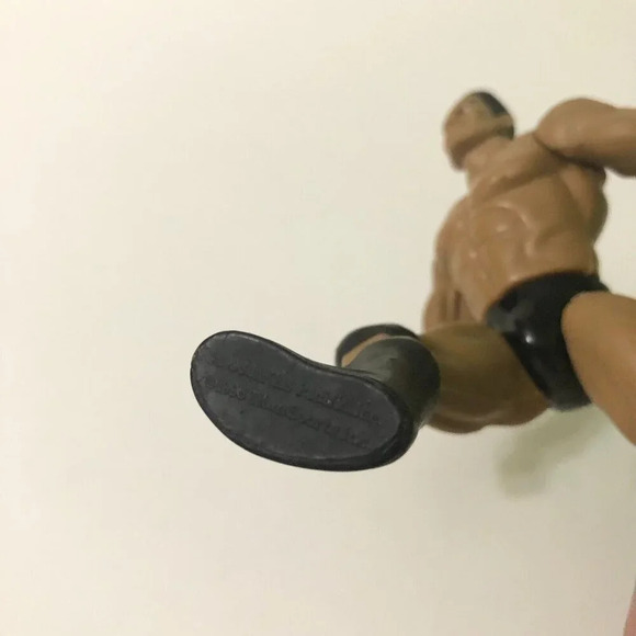 Vintage 1996 The Rock WWF Wrestling Action Figure Dwayne Johnson Jakks Loose - Picture 11 of 16